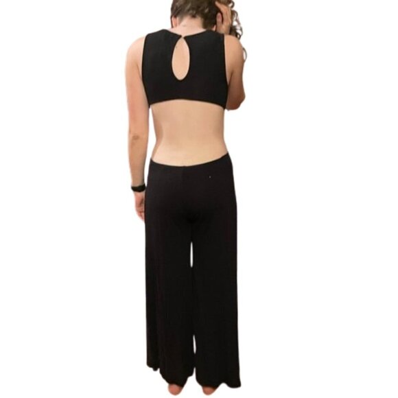 Free People Beach Tamarama Maxi Jumpsuit Cutout Knot Front - Picture 3 of 7